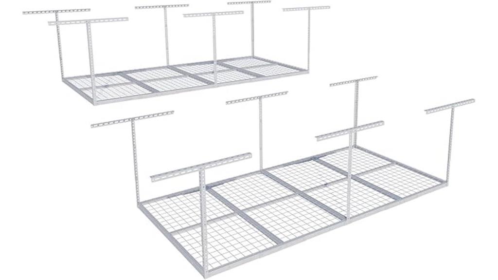 overhead garage storage solution