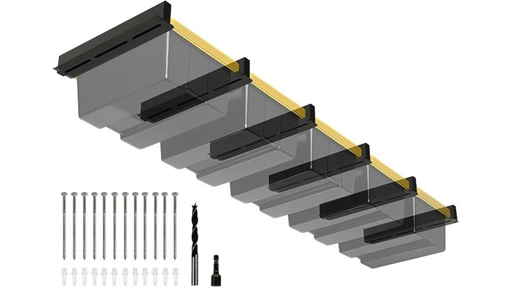 overhead garage storage solution
