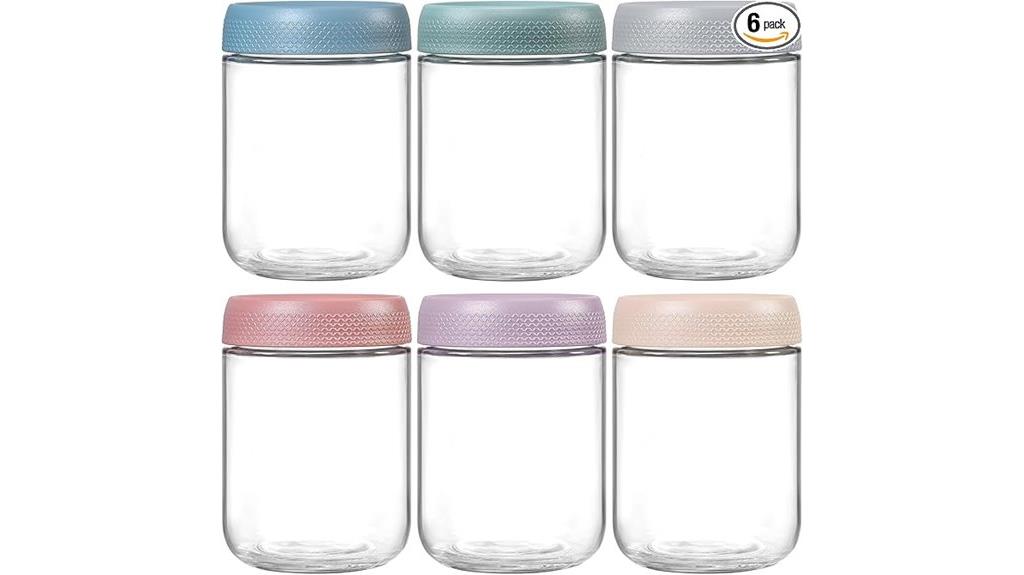 overnight oats storage containers
