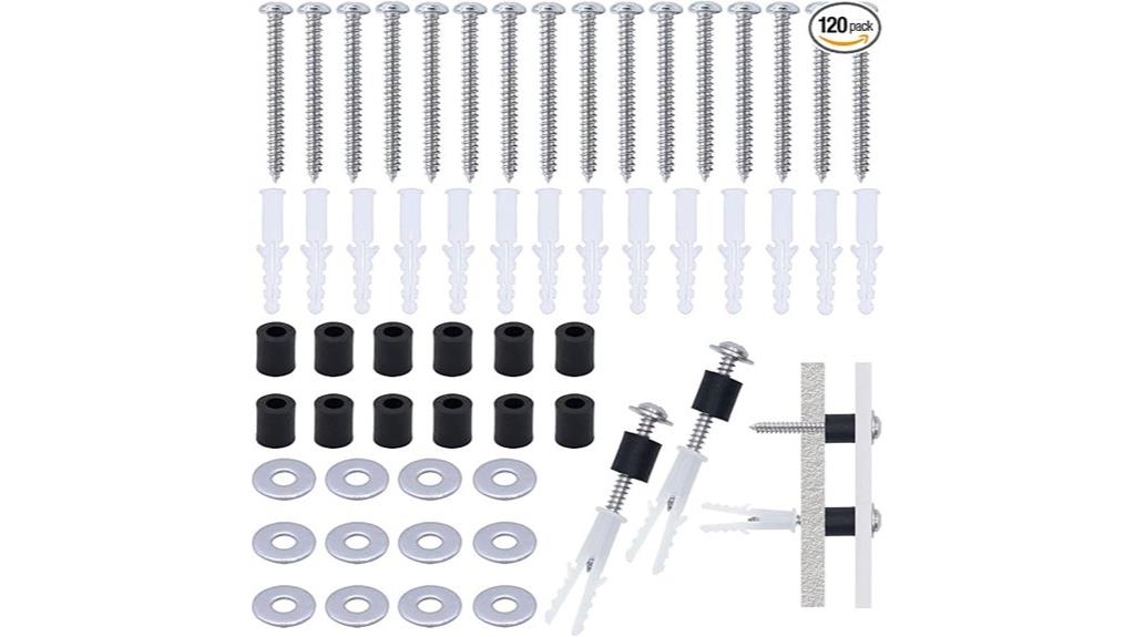 pegboard mounting hardware kit