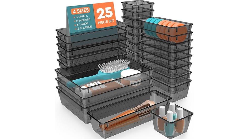 plastic organizer set 25