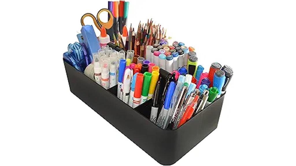 portable caddy with dividers
