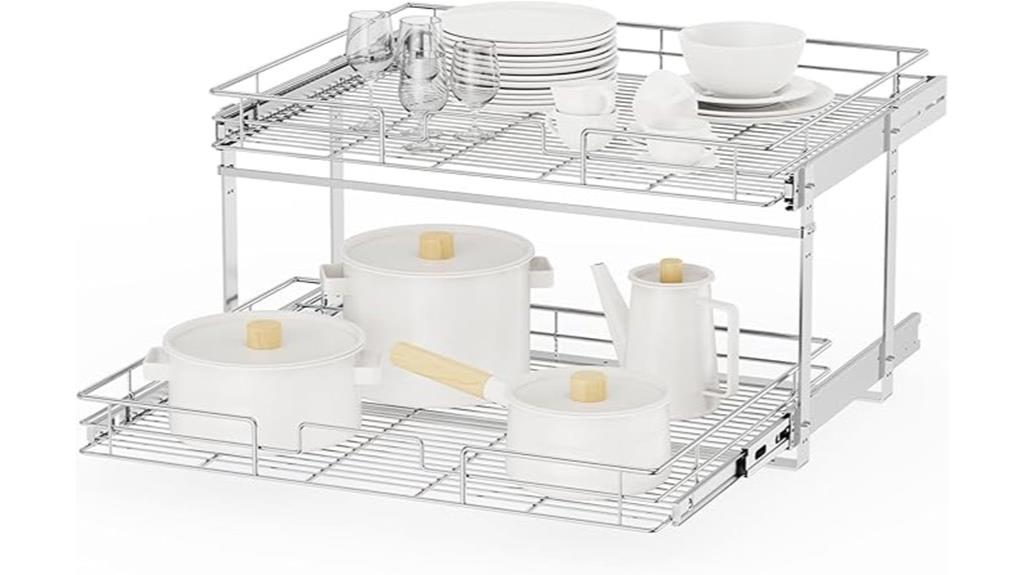 pull out spice rack