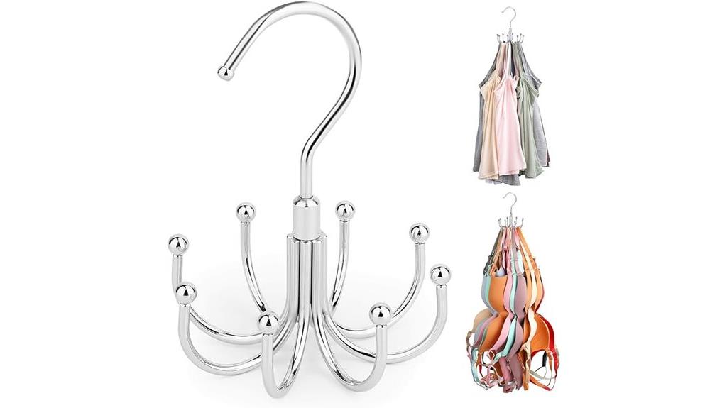 rotatable closet bra organizer