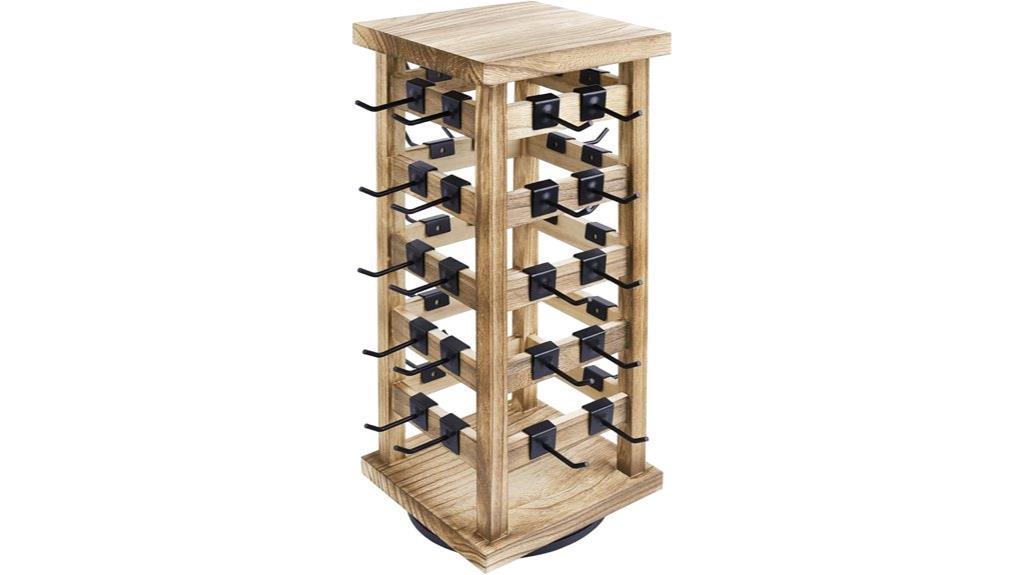 rotating jewelry display stand