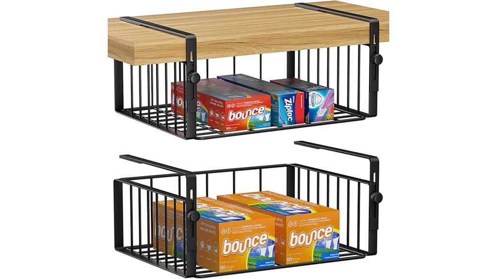 shelf basket organizer set