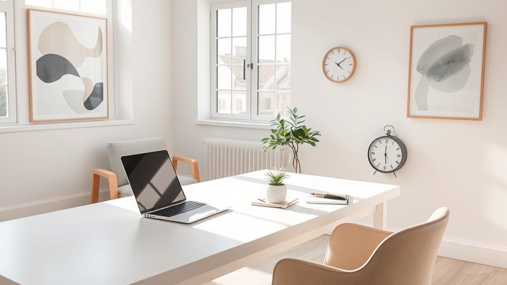 simplified spaces enhance productivity