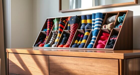 sock organizer eliminates loss