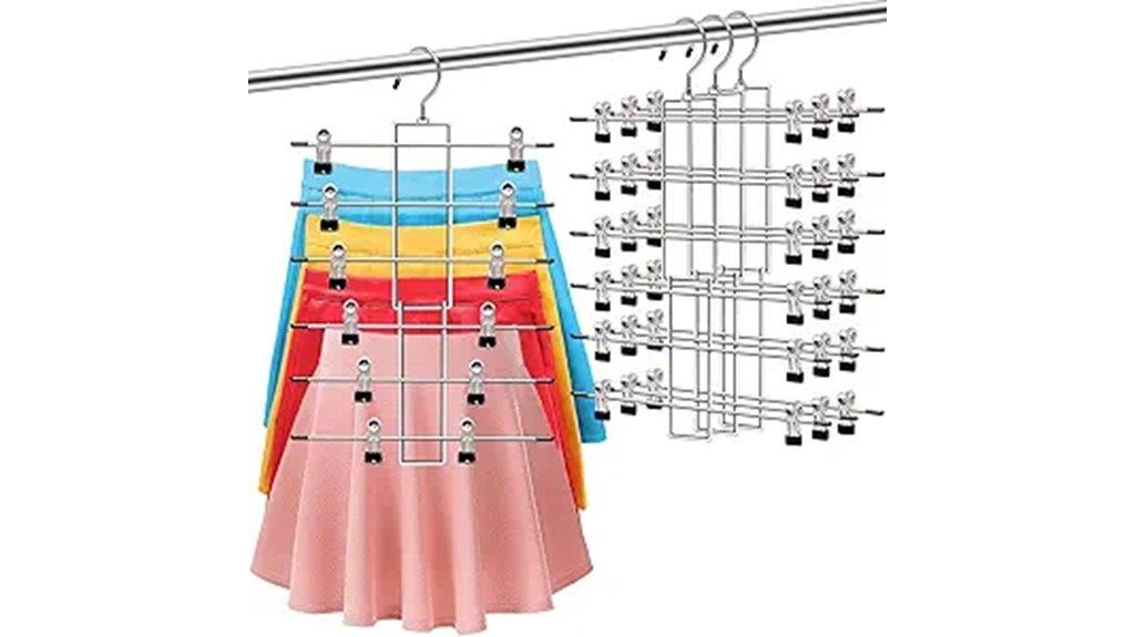 space saving pants hangers