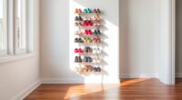 space saving shoe storage