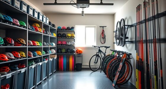 sports gear organization solutions