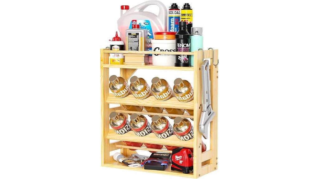 spray can storage rack
