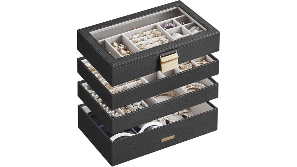 stackable jewelry storage solution
