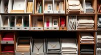 storage dividers for organization