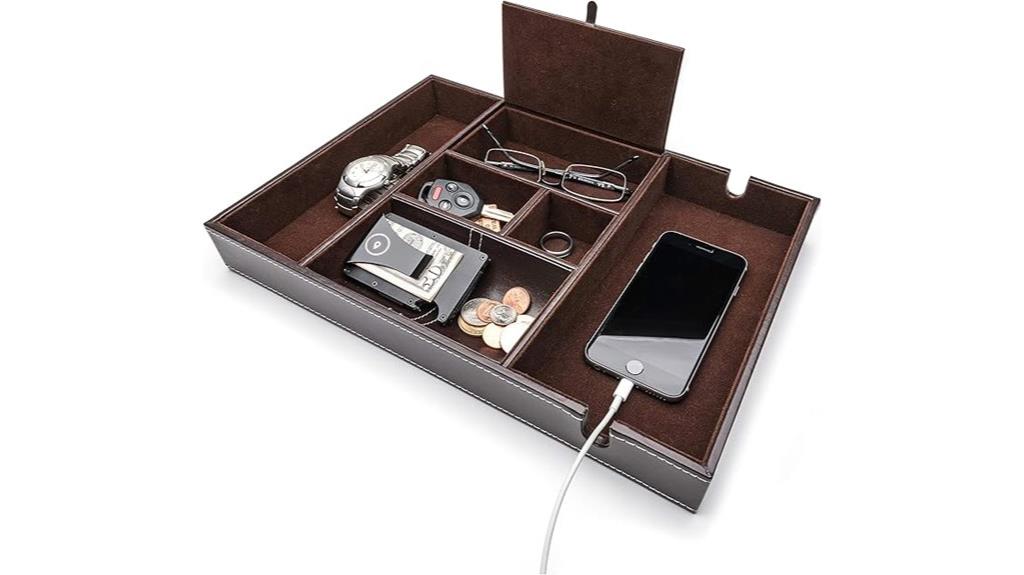 stylish nightstand storage solution