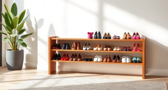 stylish shoe organization solutions