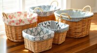 stylish tidy basket liners