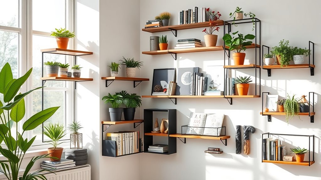 stylish wall storage solutions