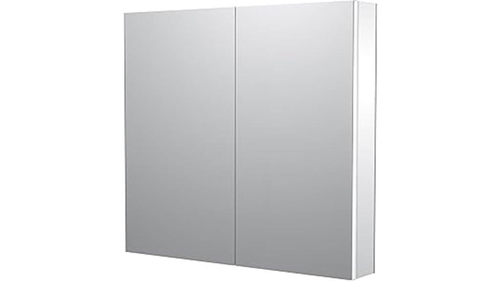 sunrosa mirrored medicine cabinet