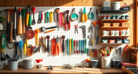 top organizing pegboard kits