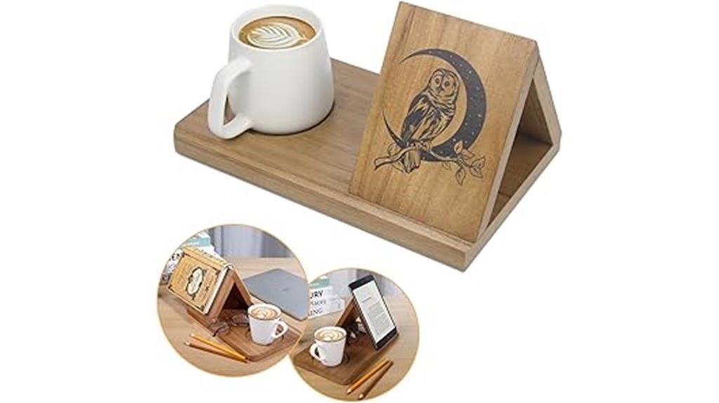 triangular book holder design
