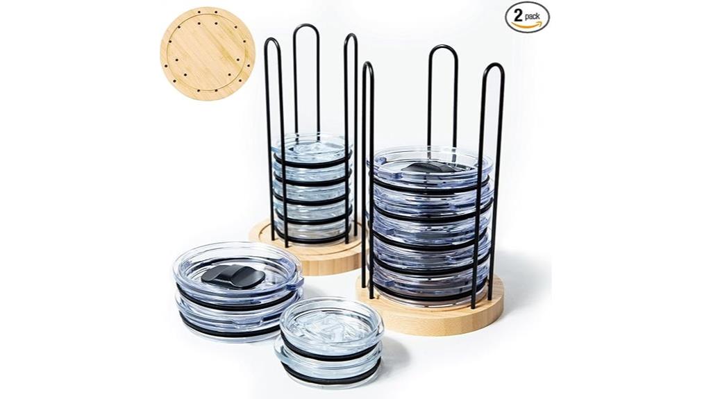 tumbler lid storage solution