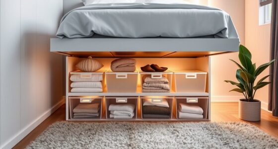 under bed storage solutions maximized