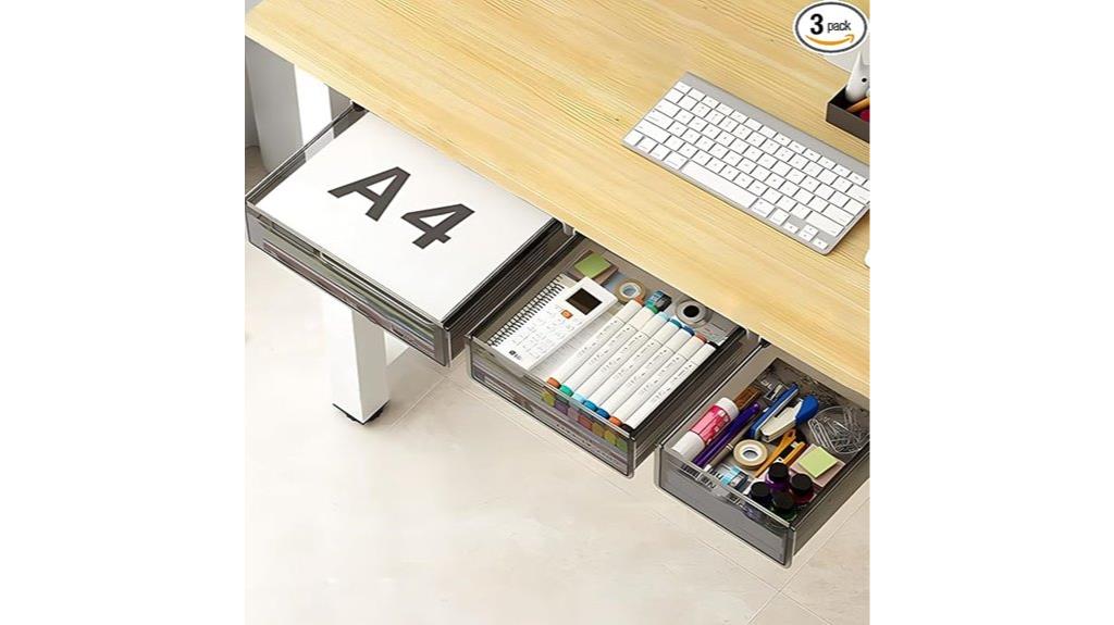 under desk storage organizer