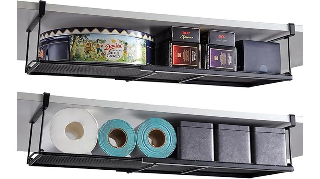 under shelf storage baskets