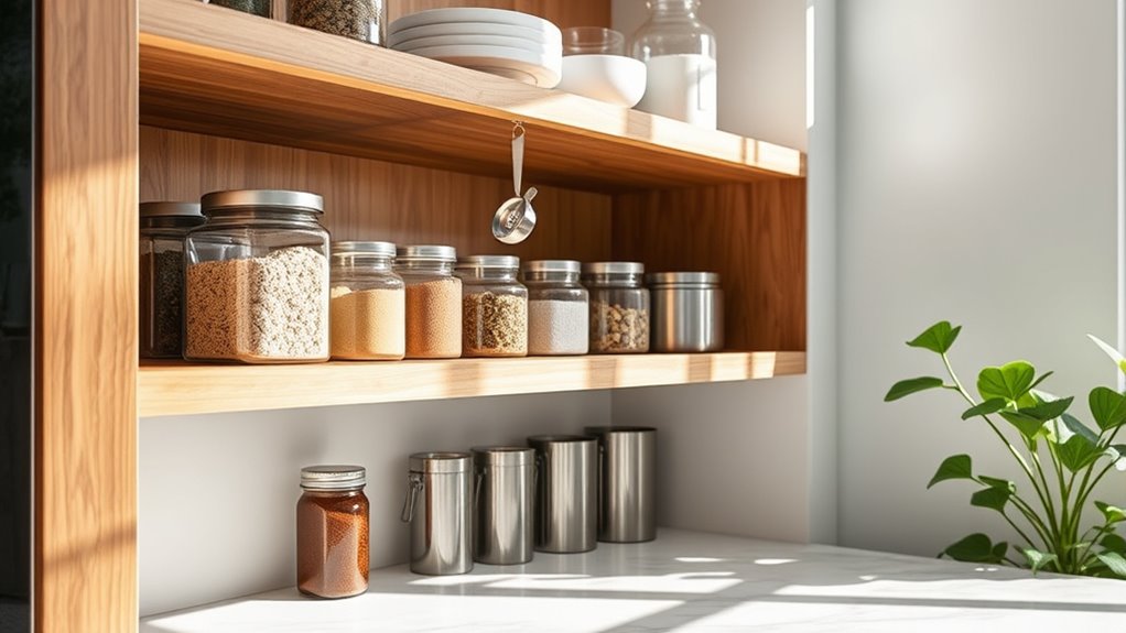 under shelf storage considerations