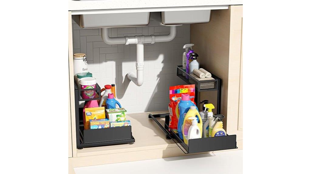 under sink storage solution
