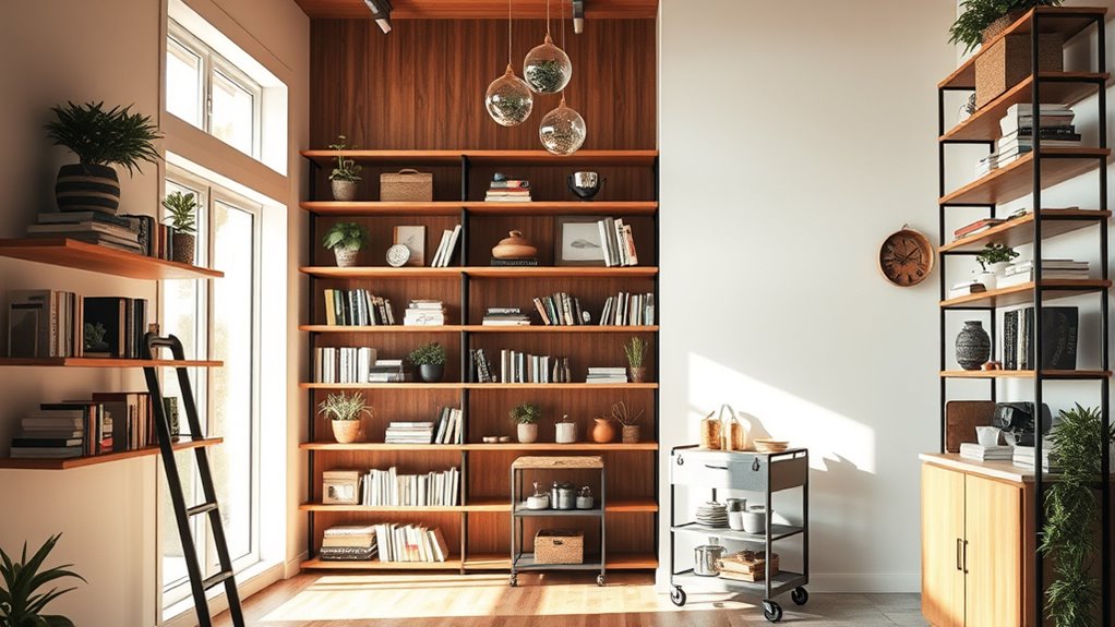utilizing space efficiently upward