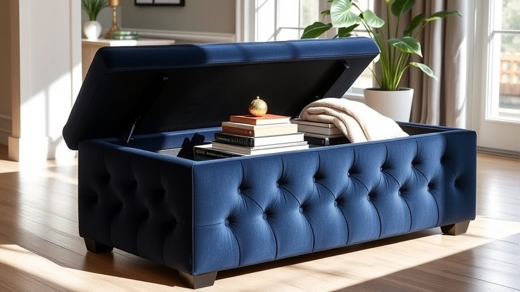 variety of storage options
