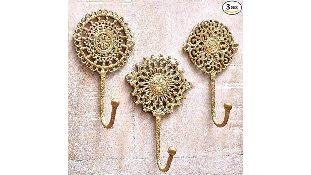 vintage coat hanging hooks