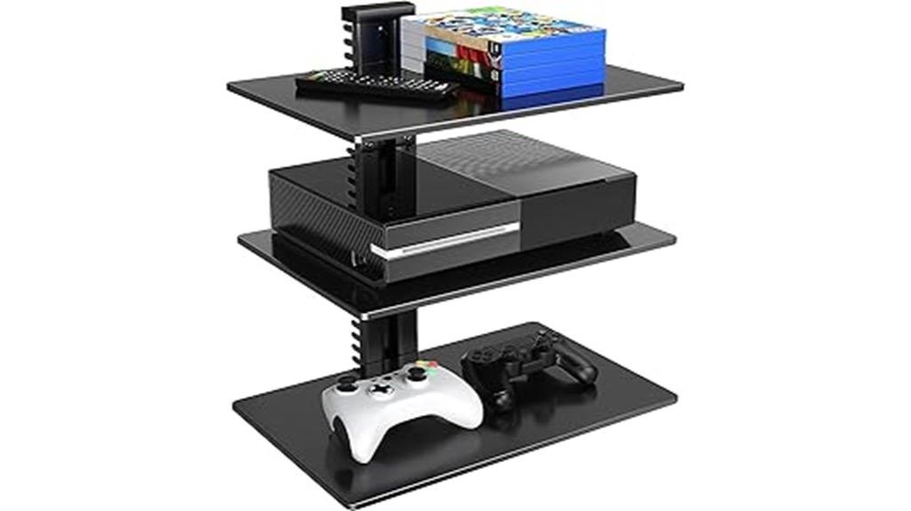 wall mounted shelf unit