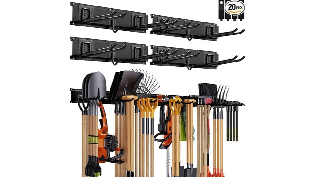 wall mounted tool storage organizer