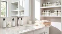 bathroom decluttering in an hour