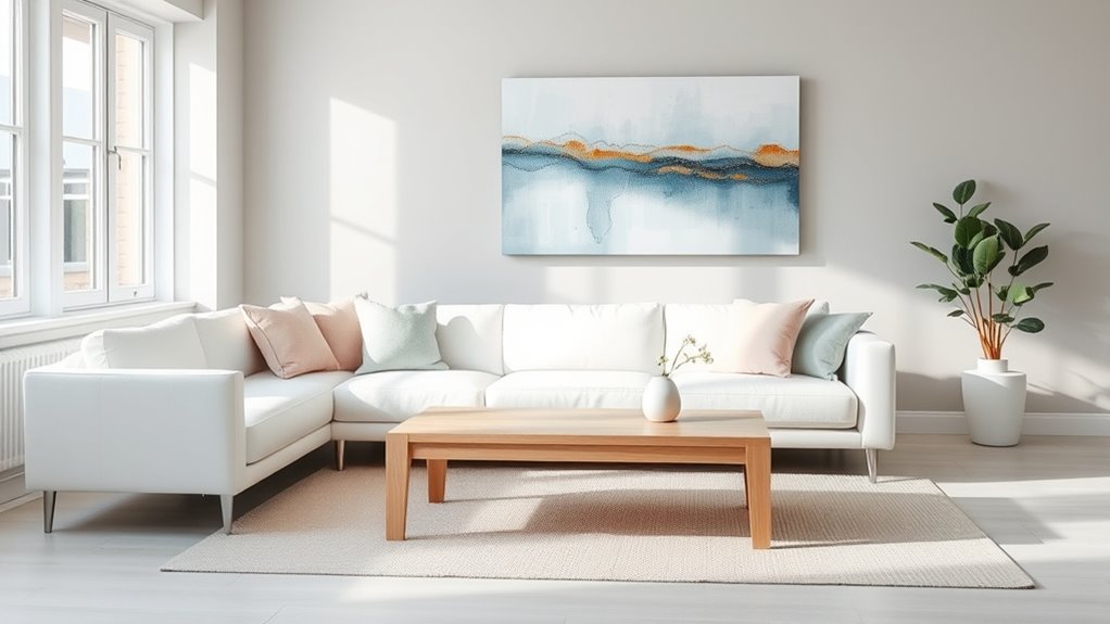 color choices enhance simplicity