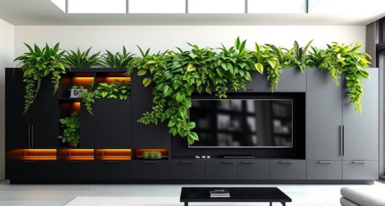greenery integrated storage solutions