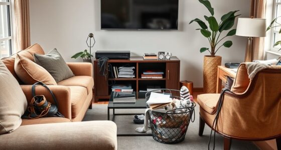 hidden clutter in homes