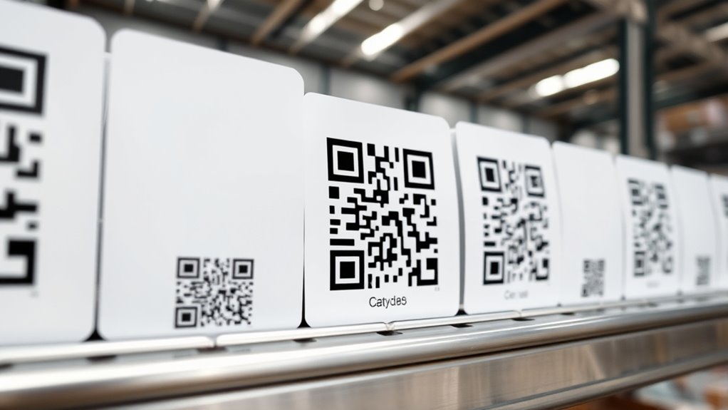 high tech inventory labeling