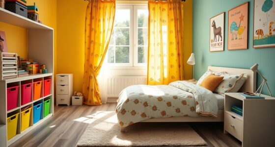 kids organize their spaces