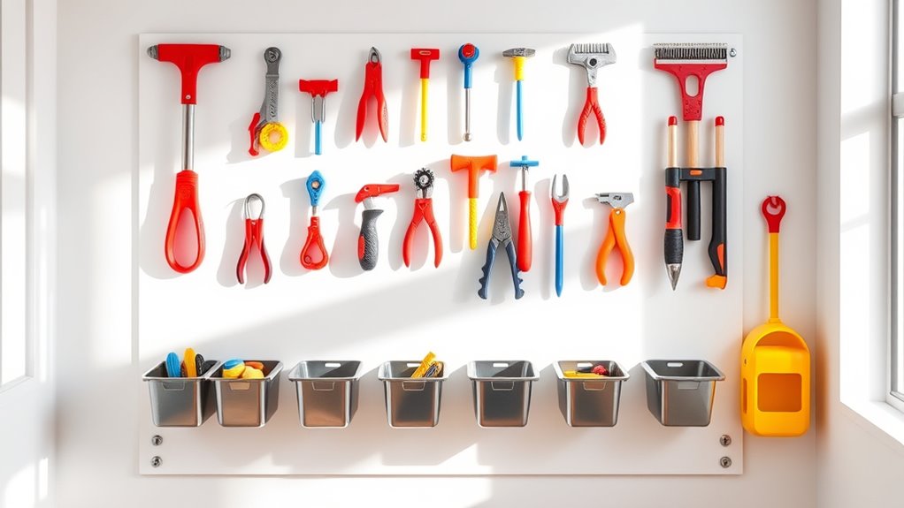 magnetic storage for spaces