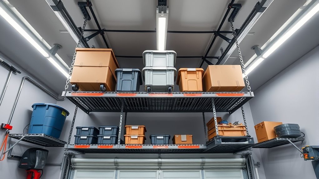 maximize garage ceiling storage
