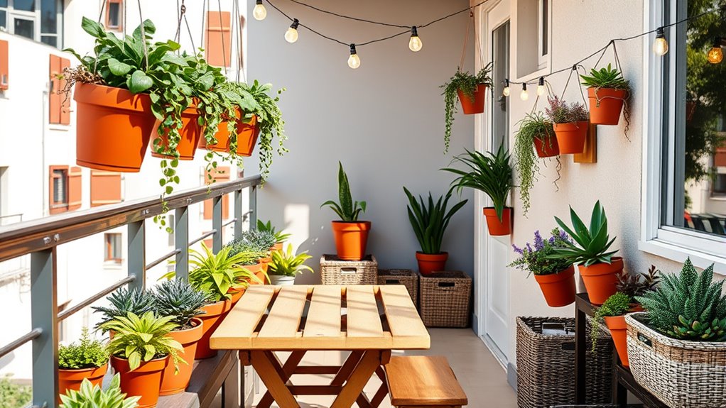 maximize small outdoor spaces