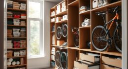 maximize space with vertical storage