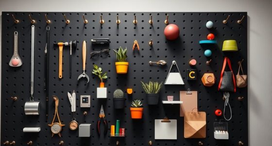 modern pegboard applications