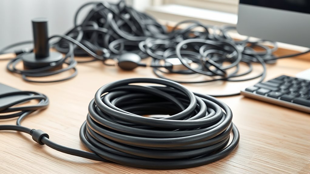 organize conceal streamline cables