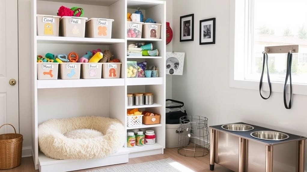 organized pet zone maintenance