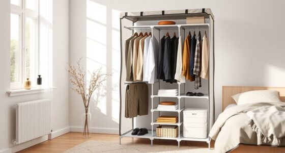 portable closet space efficiency